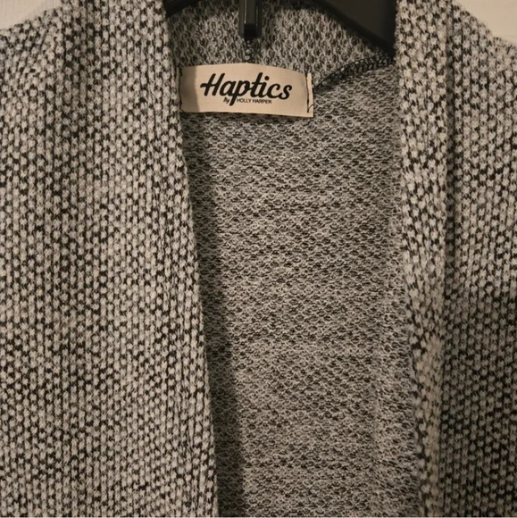 Women's Colorblock Open Front Cardigan - Picture 2 of 6